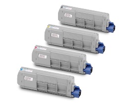 Cyan Reman per Oki C610 N,C610 DN,C610 DTN.6K #44315307