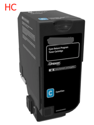 Cyan compatible Toner for Lexmark CS531/CX532-8.8K#75M2HC0