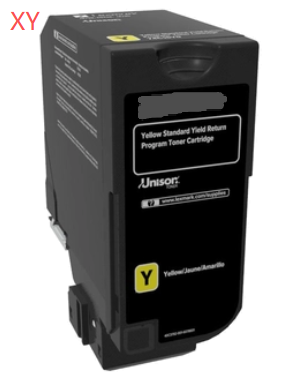 Yellow compatible for Lexmark CS632/CX635 -11.7K#75M2XY0