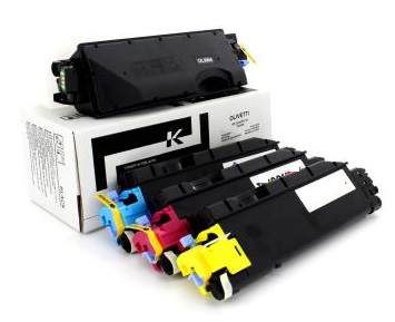 Yellow+Waste Toner Container Compa Olivetti D-Color MF3003,MF3004,P2130-5K