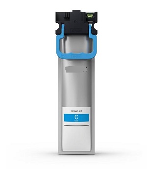 Epson συμβατό ink WF-C5300/C5890/5800/5390 Cyan , C13T11D240 (XL) (5000)