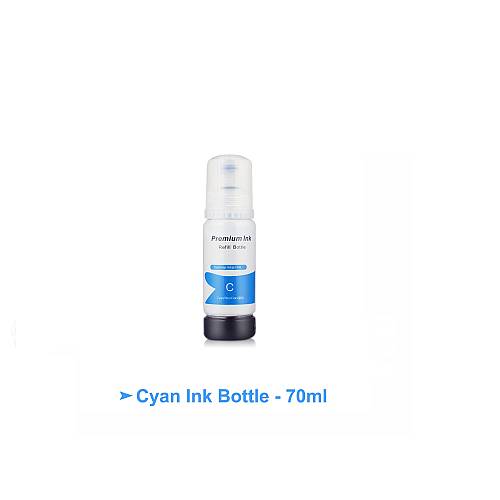 EPSON ΣΥΜΒΑΤΟ INK 101/102/103/104 CYAN BOTTLE (C13T00S24A, 103) (70ml)