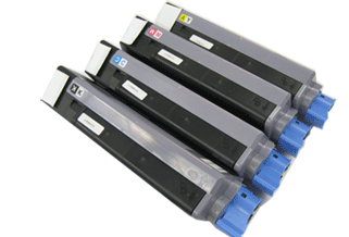 Cyan Compatible OKI C5550 C5800 C5900 -5K#43324423