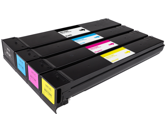 Magente Toner compatible HP Color LoserJet Managed E87740,87750-45K#W9173