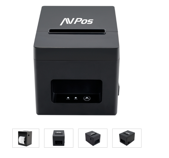 Θερμικός Εκτυπωτής 80mm AVPos AVP-TC21NET - 576dpi Resolution - 200mm Speed ​​- USB, LAN - Auto-Cut