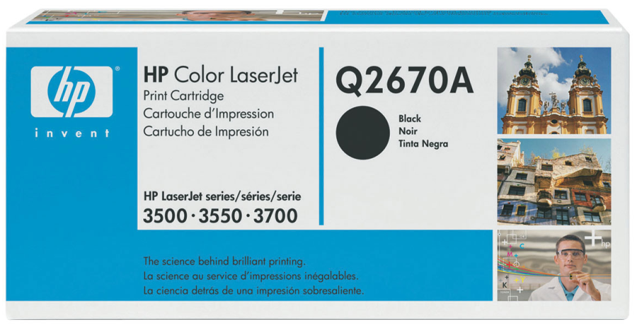 Γνήσιο toner HP 70A / Q2670A / 308A Black (6000)
