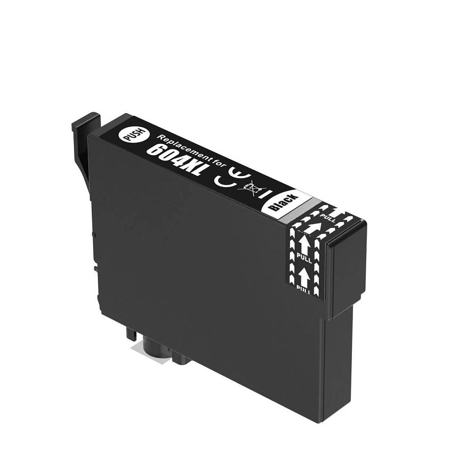 INK EPSON ΣΥΜΒΑΤΟ (C13T10H14010, 604XL) BLACK (12ml)